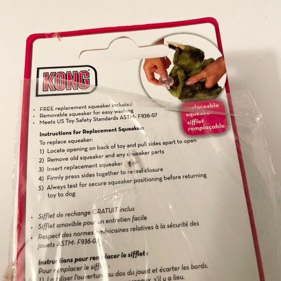 Kong Beaver Removable Squeaker Dog Toy and Martha Steward Pets Adjustable Collar - Picture 14 of 16